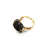 Personality Hand Wrapped Rough Stone Agate Ring – Meaningful Gifts — 11