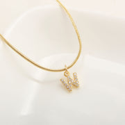 Simple Fashion English Pendant Necklace – Jewelry Gift Ideas — 17