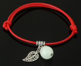 Leaf luminous bracelet woven bracelet – Jewelry Gift Ideas — 5