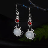 White Moonstone Earrings – Practical Gifts — 2