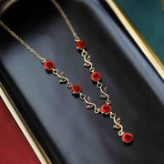 Romantic Rose Flower Bracelet Women's Vintage – Jewelry Gift Ideas — 4