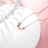 Triangle Fashion Necklace Japan And South Korea – Jewelry Gift Ideas — 2