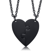 Titanium Steel Heart-Shaped Friendship Pendant – Jewelry Gift Ideas — 10