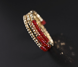 Pigeon Blood Ruby Ring Female 18K Gold Treasure – Gifts for Her — 6