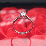 Inlaid Stone Ring Hundred Matching Couple Diamond – Gifts for Couples — 1
