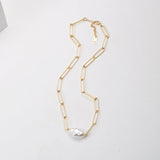 Cold Style Pearl Feeling Clavicle Chain Neck Chain – Stylish Gifts — 5