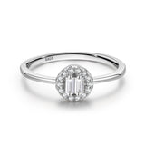 S925 Sterling Silver Fashion Diamond Ring – Stylish Gifts — 5