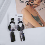 Vintage Fashion Acetate Acrylic Earrings – Stylish Gifts — 3