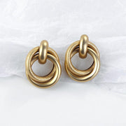 Fashion Gold Color Earrings For Women – Stylish Gifts — 14