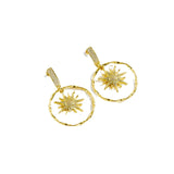 Fashion Premium Design Sense Earrings Circle Pendant – Stylish Gifts — 7