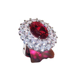High-end Group Inlaid Zircon Simulation Red – Special Occasion Gifts — 3