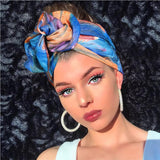 Hairband Silk Scarf New Hair Accessories Print – Stylish Gifts — 1