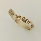 Simple Diamond V-shaped Wreath Ring – Everyday Gifts — 6