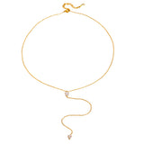 18K Gold Stainless Steel White Drop-shaped – Jewelry Gift Ideas — 6