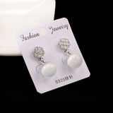 Round pearl long earrings – Special Occasion Gifts — 8