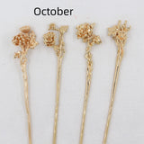 Antique Material Flower Season Hairpin – Stylish Gifts — 13
