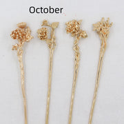 Antique Material Flower Season Hairpin – Stylish Gifts — 13