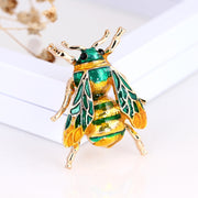 Oil Drop Painting Little Bee Brooch Dress Collar – Jewelry Gift Ideas — 6