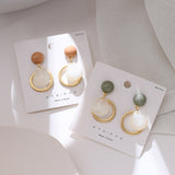 Fashion Simple French Morandi Earrings Femininity – Stylish Gifts — 2