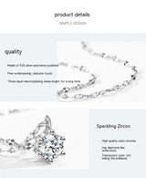 S925 Sterling Silver Super Shiny Solitaire – Jewelry Gift Ideas — 12