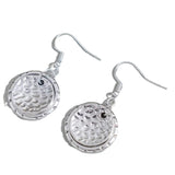 Vintage Bohemian Style Silver Disc Design Pendant – Stylish Gifts — 2