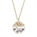 Simple And Fashionable Lace Fawn Necklace – Jewelry Gift Ideas — 3