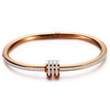 Three Rows Of Clay And Diamond Bracelets – Holiday Gift Ideas — 2