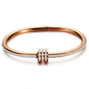 Three Rows Of Clay And Diamond Bracelets – Holiday Gift Ideas — 2