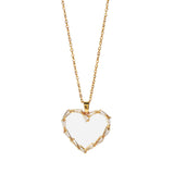 Women's Stainless Steel Triangle Heart-shaped – Jewelry Gift Ideas — 8