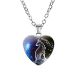 Women's Zodiac Heart Pendant Necklace – Jewelry Gift Ideas — 13