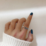 Vintage niche design zircon marble ring – Unique Gift Ideas — 1