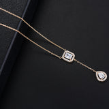 Micro-inlaid zircon necklace – Jewelry Gift Ideas — 3