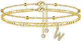 26 Letters Anklet Zircon Letters Simple – Meaningful Gifts — 2