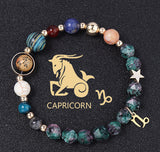 Natural Stone Twelve Constellations Bracelets Cut Hemp – Stylish Gifts — 15