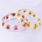 Pink cosmos flower bracelet – Jewelry Gift Ideas — 2