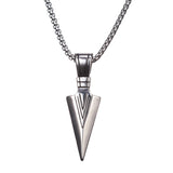 Bow And Arrow Triangle Necklace Personality – Jewelry Gift Ideas — 2