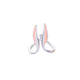 Niche Design Girl Heart Cute Bunny Enamel Glaze – Gifts for Kids — 10