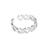S925 Sterling Silver Heart-shaped Ring – Everyday Gifts — 4