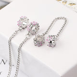 Bracelet DIY Mouse Head Diamond Alloy Beads Fashion – Stylish Gifts — 16