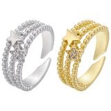 Micro-set Ring, Ring, Adjustable Ring, Butterfly – Stylish Gifts — 3