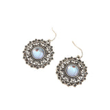 Vintage-style Gemstone Stud Earrings For Women – Stylish Gifts — 5