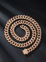13mm Cuban Link Chain Spring Release Buckle Alloy – Jewelry Gift Ideas — 19