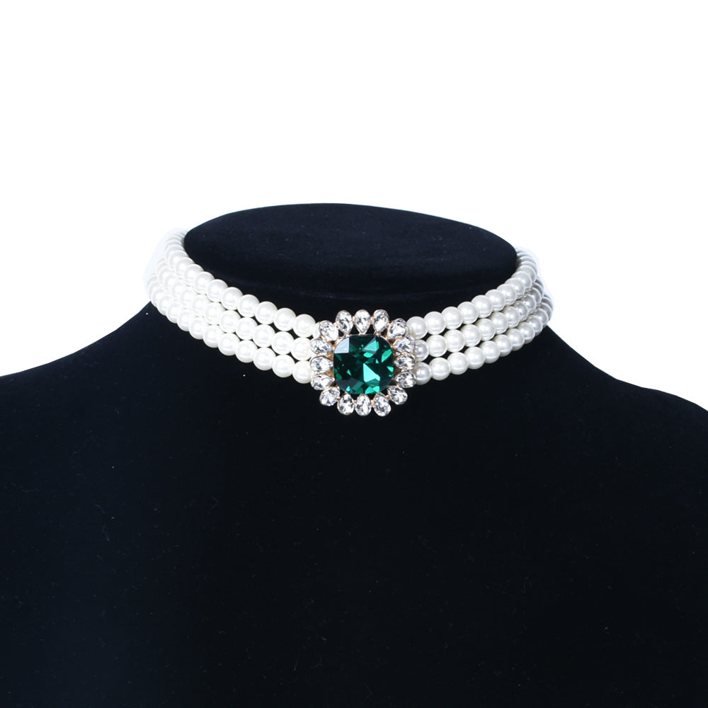 Fashion New Three Layer Pearl Necklace – Jewelry Gift Ideas — 1