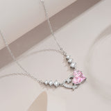 Sterling Silver Sweet Girl Series Dating Necklace – Jewelry Gift Ideas — 5