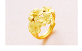 Vietnam Placer Gold Lady's Flower Accessories – Jewelry Gift Ideas — 8