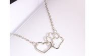 European and American hollow love dog claw necklace – Stylish Gifts — 7