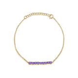 All-match Geometric Diamond Tennis Chain Colorful – Jewelry Gift Ideas — 18