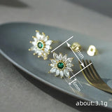 Flower Earrings Women's Elegant Fashion – Stylish Gifts — 4