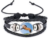 Fashion Hand-Woven Horse Cowhide Bracelet Bracelet – Stylish Gifts — 5