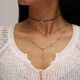 Simple Fashion Multilayer Choker Necklace – Jewelry Gift Ideas — 3